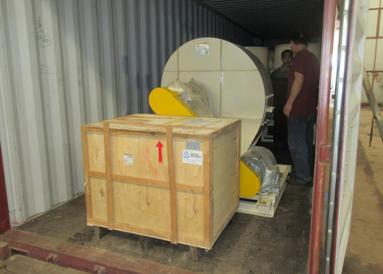 Ventilateur de refroidissement pour équipement de four tunnel à briques d'argile à équilibre de pression