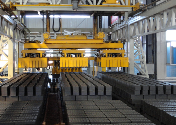 Machine d'empilement automatique de bloc de Clay Brick Production Line Robot de cavité