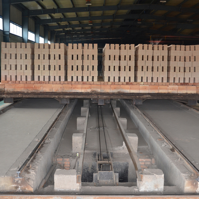 Four tunnel à briques d'argile entièrement automatique avec chambre de séchage