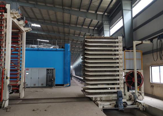 système automatique de chambre de séchage de bloc de sol de machine de dessiccateur de brique d'argile 290KW