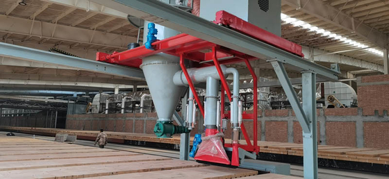 Aspirateur automatique de voiture de four de ligne de production de brique d'argile de 0.12m/s
