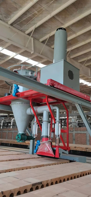 Aspirateur automatique de voiture de four de ligne de production de brique d'argile de 0.12m/s