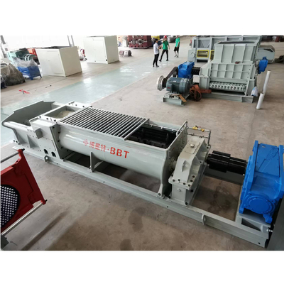 Machines de mélange horizontales de brique d'argile de mélangeur d'alimentation de double axe de 75kw