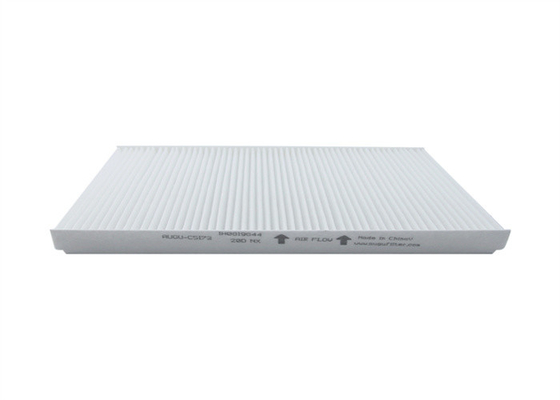 Filtres à air de voiture en fibre de carbone activé Pré-filtre de panneau de fibre synthétique de cadre en aluminium