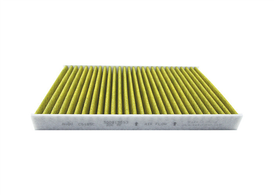 Charbon actif adapté aux besoins du client de tissu non-tissé de filtre de climatisation d'automobile