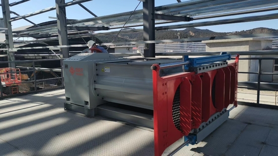 Doubles machines de mélangeur d'axe de filtre automatique pour la brique faisant l'usine