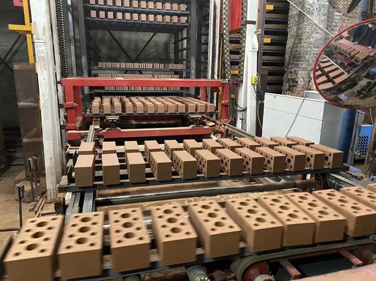 Système de chambre de séchage de blocs creux en argile automatique équipement de système de chargement et de déchargement de briques