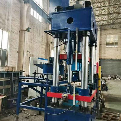Presse hydraulique bleue personnalisée de haute pression de 20 T à 1200 T pour la fabrication de briques isolantes et de briques réfractaires,