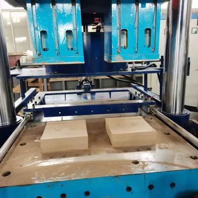 Presse hydraulique bleue personnalisée de haute pression de 20 T à 1200 T pour la fabrication de briques isolantes et de briques réfractaires,