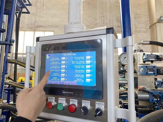 Presse hydraulique bleue personnalisée de haute pression de 20 T à 1200 T pour la fabrication de briques isolantes et de briques réfractaires,