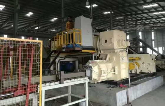 Structure simple et fonctionnement facile Machine de fabrication de briques en argile