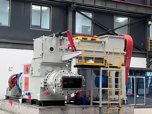 Extrudeuse à vide automatique pour briques d'argile modèle EV50