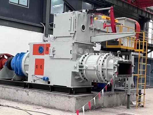 Appareil de fabrication de briques d'argile entièrement automatique EV55 extrudeuse à haute capacité