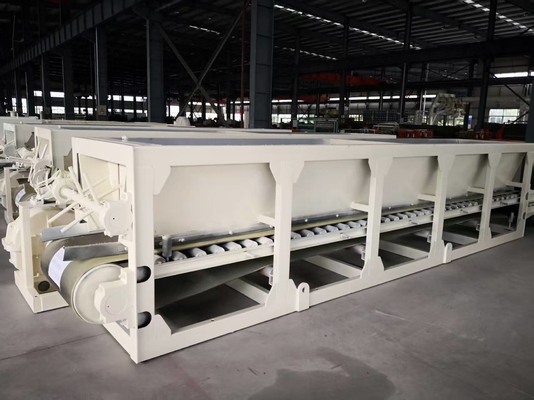 boîtier d'alimentation en terre brûlée et en argile pour les machines de fabrication de briques semi-automatiques