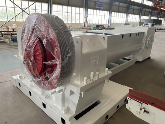 Extrudeuse à vide entièrement automatique en brique d'argile pour fabriquer des briques clés en main Tunnel à gaz de briques Projet de four à briques 500 mm Partie de transport de matériaux