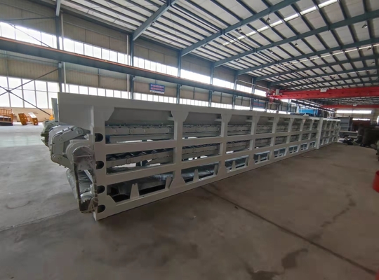 Appareils d'alimentation en matières premières de type acier à chaîne pour usines de fabrication de briques d'argile