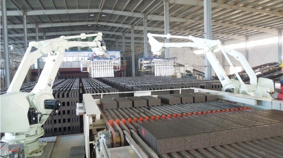 Système de transport pour l'usine de fabrication de briques d'argile