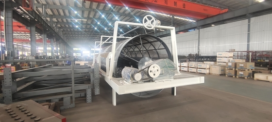 Appareils de filtrage à tambour rotatif pour usine de fabrication de briques d'argile