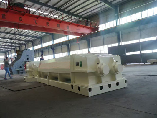 Capacité d'équipement de mélange d'usine de fabrication de briques d'argile 120 tonnes par heure mélangeur d'extrusion à double arbre de BBT