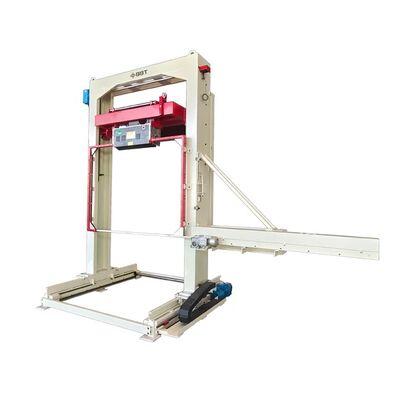 Machine d'emballage par cerclage de briques en argile pour paquets de briques