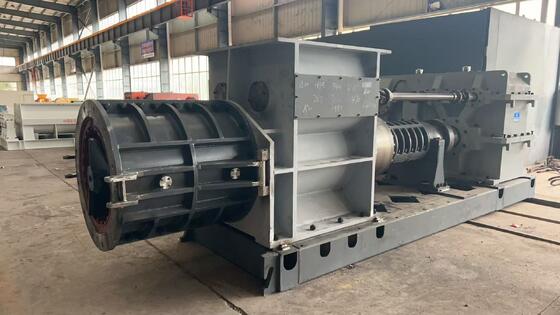 Machine automatique d'extrusion de briques en argile sous vide avec une capacité de 100 000 pièces/jour