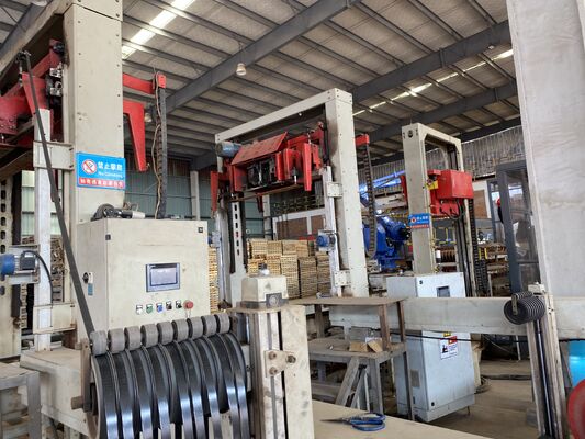 Fully Automatic Clay Brick Production Line Palletless Brick Unloading & Packaging System